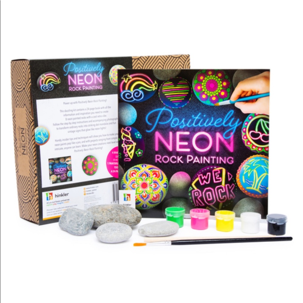 Neon Rock Painting Kit